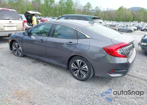 2018 Honda Civic Ex-L z USA, uszkodzony, nr VIN JHMFC1F76JX025214